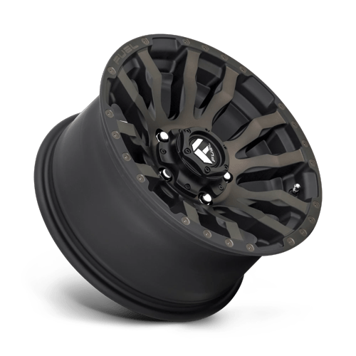 Fuel Off-Road Aluminum Wheels 16X8 Blitz D674 Matte Black Double Dark Tint