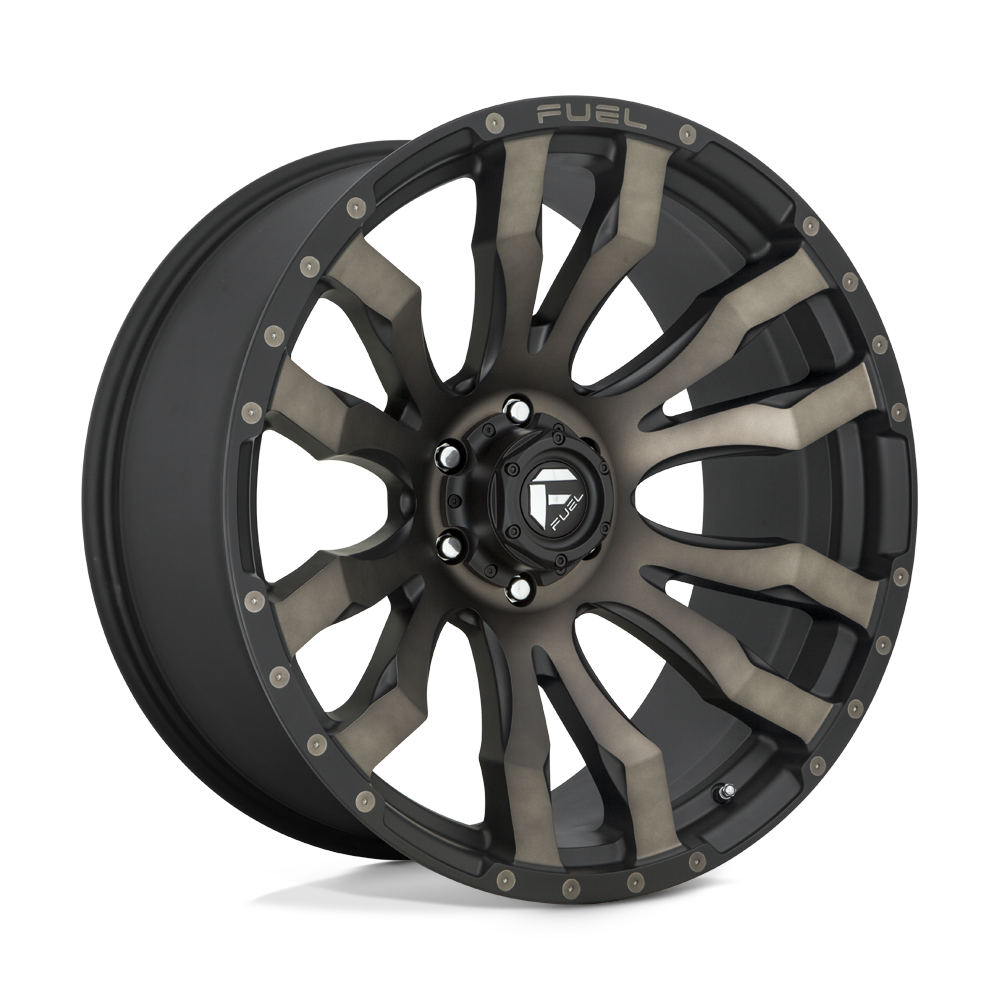 Fuel Off-Road D674 22X10 Matte Black Double Dark Tint 6x135 -18mm