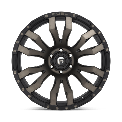 Fuel Off-Road D674 22X10 Matte Black Double Dark Tint 6x135 -18mm