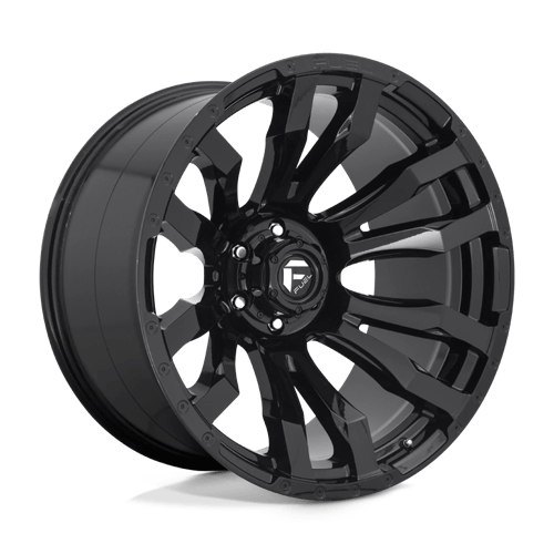 Fuel Off-Road Aluminum Wheels 16X8 Blitz D675 Gloss Black