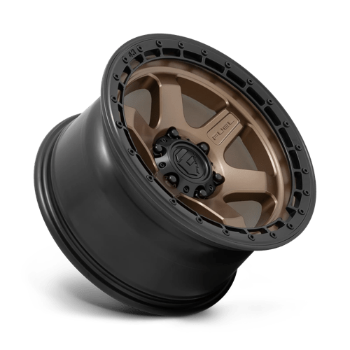Fuel Off-Road D751 18X9 Matte Bronze W/ Black Ring 6x114.3 +20mm