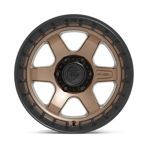 Fuel Off-Road D751 18X9 Matte Bronze W/ Black Ring 6x114.3 +20mm