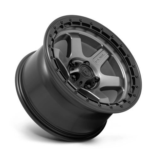 Fuel Off-Road D752 18X9 Matte Gunmetal W/ Black Ring 6x135 +20mm