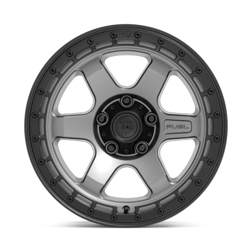 Fuel Off-Road D752 18X9 Matte Gunmetal W/ Black Ring 6x139.7 +1mm