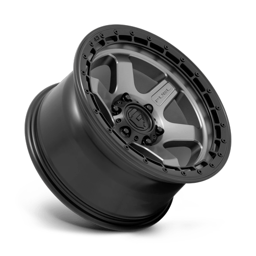 Fuel Off-Road D752 17X9 Matte Gunmetal W/ Black Ring 6x114.3 +1mm