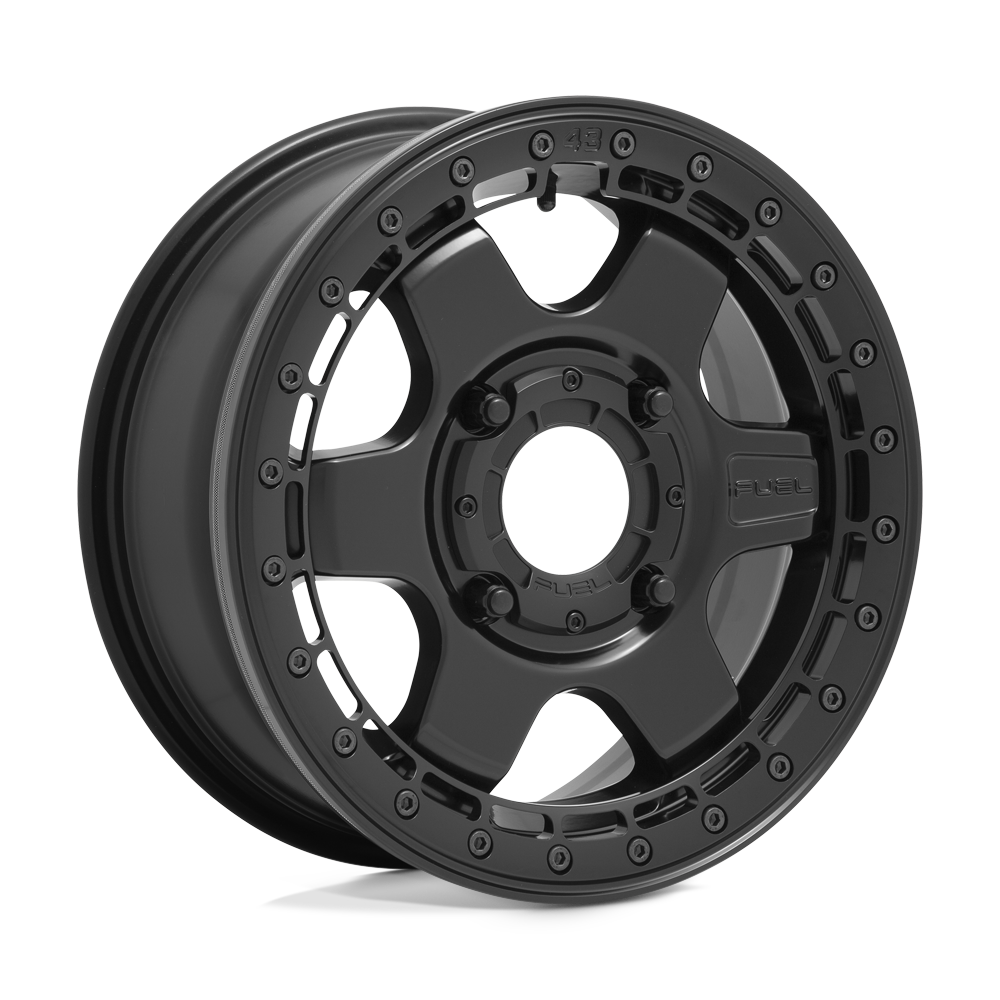 Fuel Off-Road Aluminum Wheels 15X6 Block Utv Beadlock D922 Matte Black