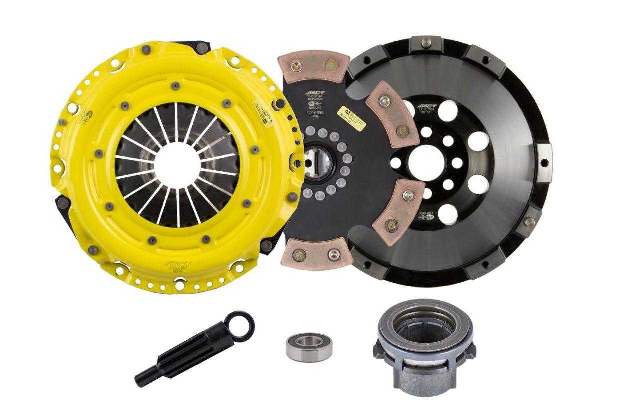 ACT 1991 BMW 525i Base 2.5 L6 GAS FI 2494cc XT/Race Rigid 6 Pad Clutch Kit - BM12-XTR6
