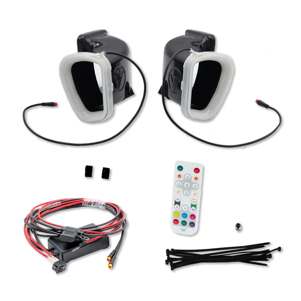 2012-2019 BMW F30 (3-Series) and 2013-2020 BMW F32 (4-Series) Dual BIG MOUTH LIT KIT Ram Air Intake Snorkels