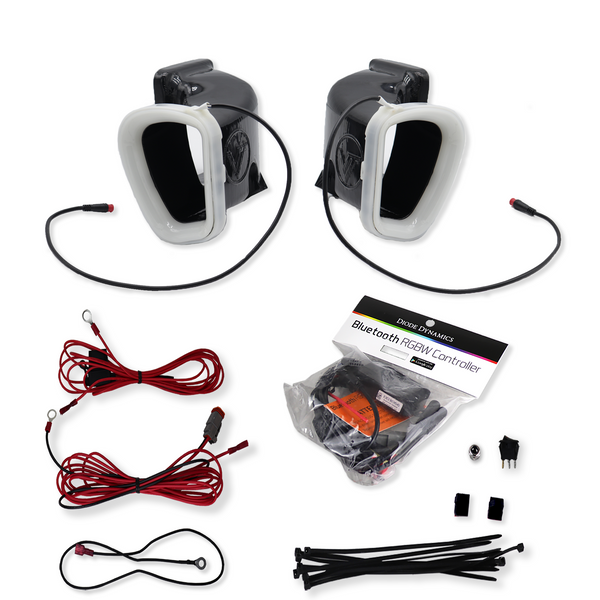 Velossa Tech - 2014-2021 BMW 235i/m240i BIG MOUTH "LIT KIT" Ram Air Intake Snorkel by Velossa Tech Design - front view