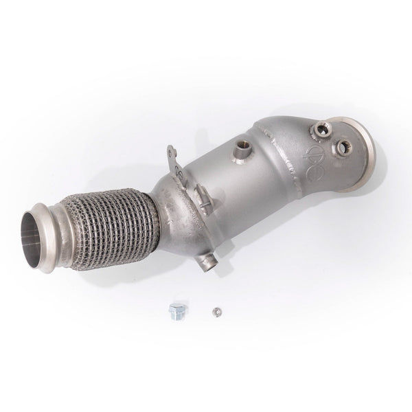 cp-e QKspl™ BMW B48 Catted Downpipes by CP-E - front view
