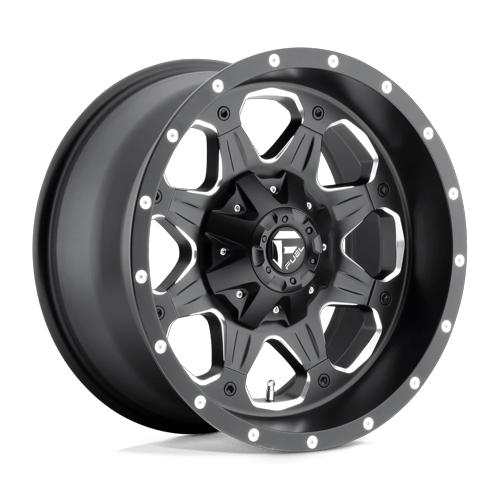 Fuel Off-Road Aluminum Wheels 20X9 Boost D534 Matte Black Milled