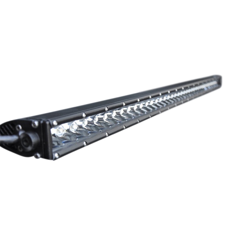 DV8 Offroad - 50 in. Single Row LED Light Bar; Chrome Face - BS50E250W5W