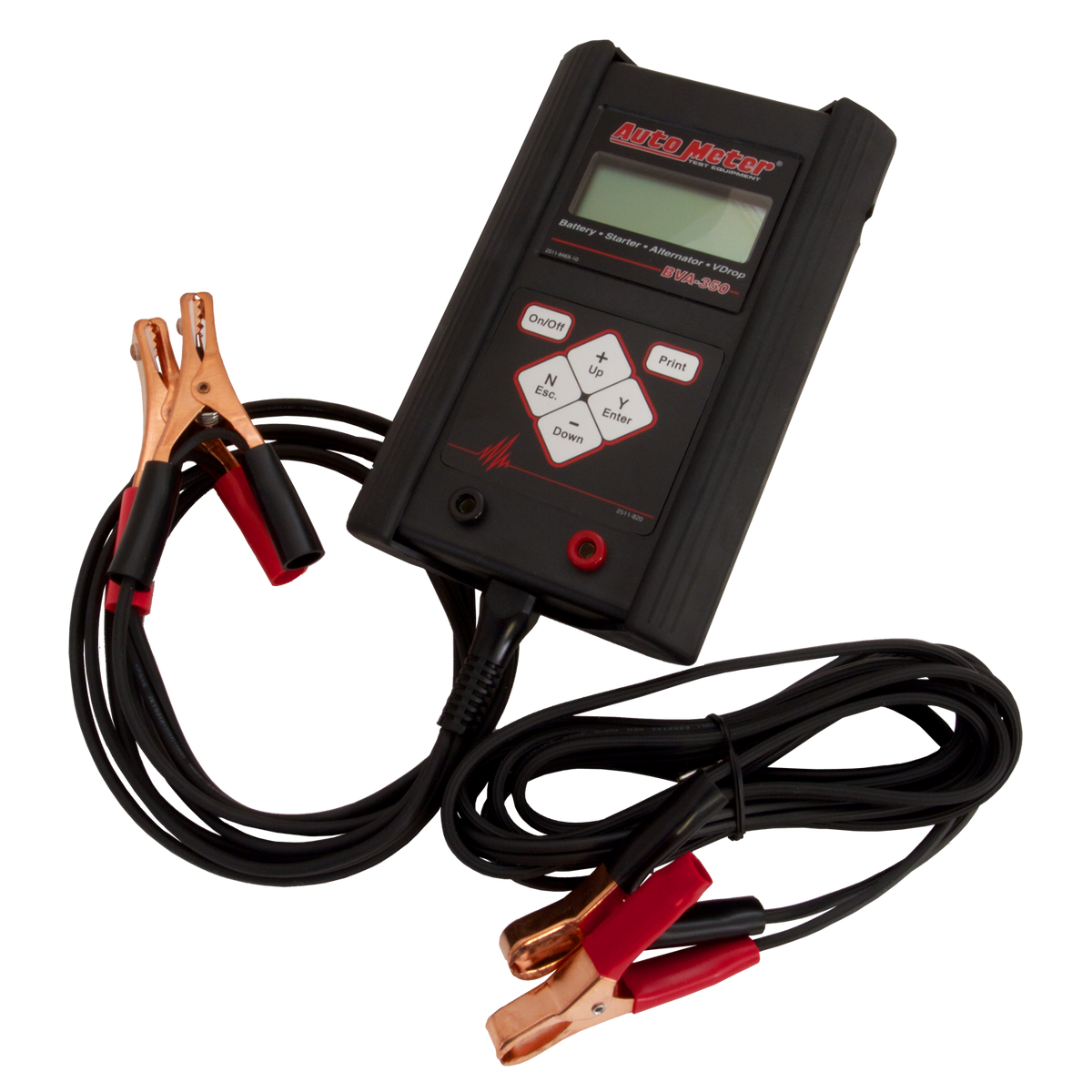 Autometer Handheld Automotive/Heavy Duty Truck Electrical System Analyzer 6V/12V Applications - BVA-350