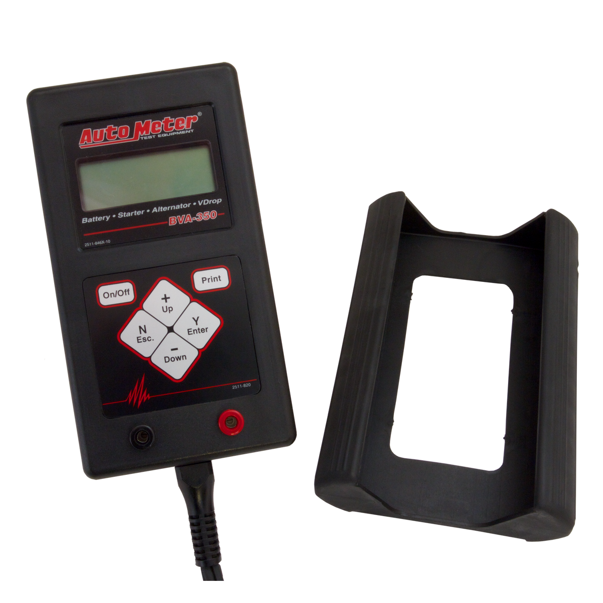 Autometer Handheld Automotive/Heavy Duty Truck Electrical System Analyzer 6V/12V Applications - BVA-350