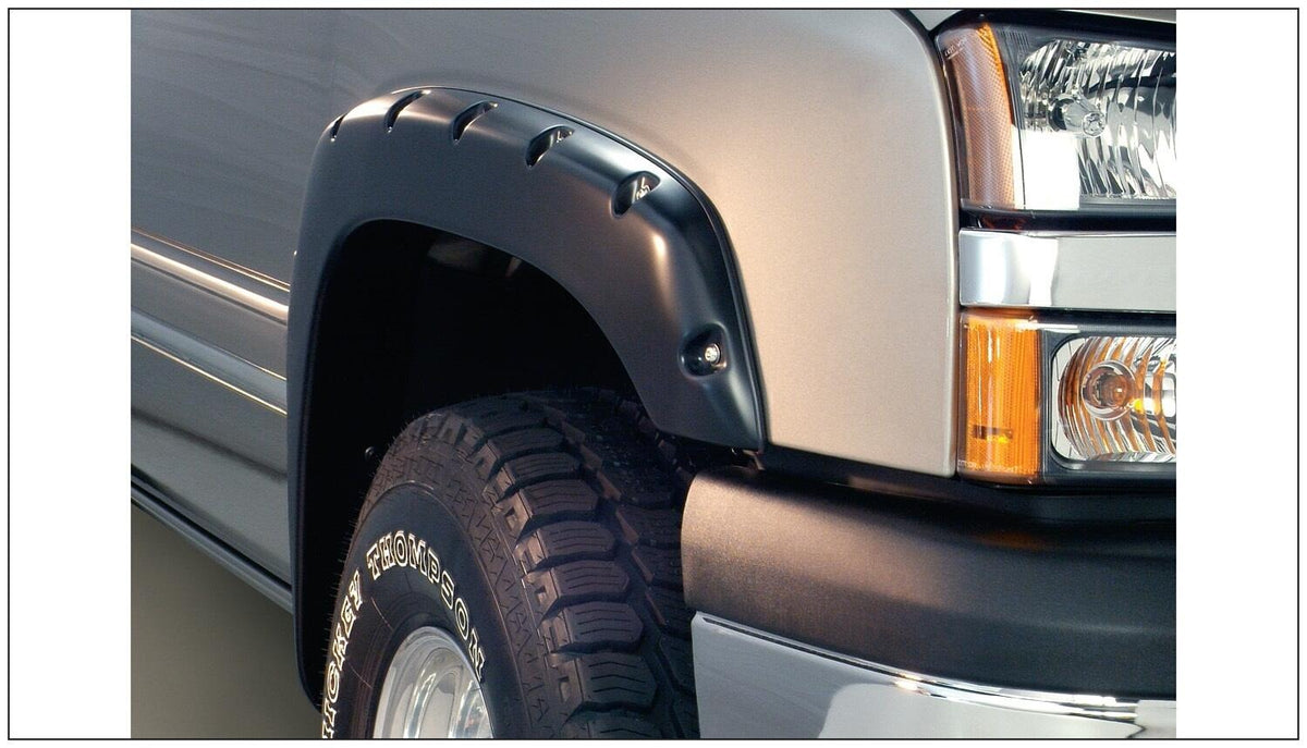 Bushwacker 21-22 Chevrolet Colorado (Ex ZR2) 61.7in Bed Fleetside FF Pocket Style Flares 4pc - Sm Bk - 40990-02