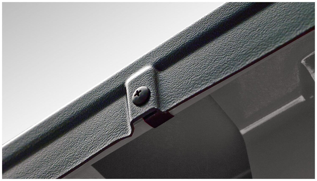 Bushwacker 02-08 Dodge Ram 1500 Fleetside Bed Rail Caps 78.0in Bed - Black - 58513