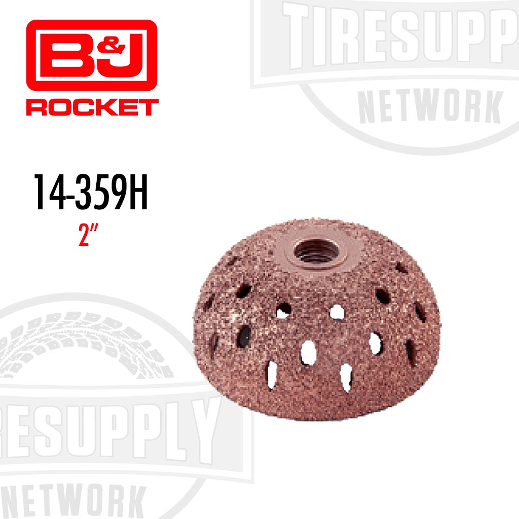 31 Inc - 2" Dome Economy Buffing Wheel 60 Grit - SS14-359