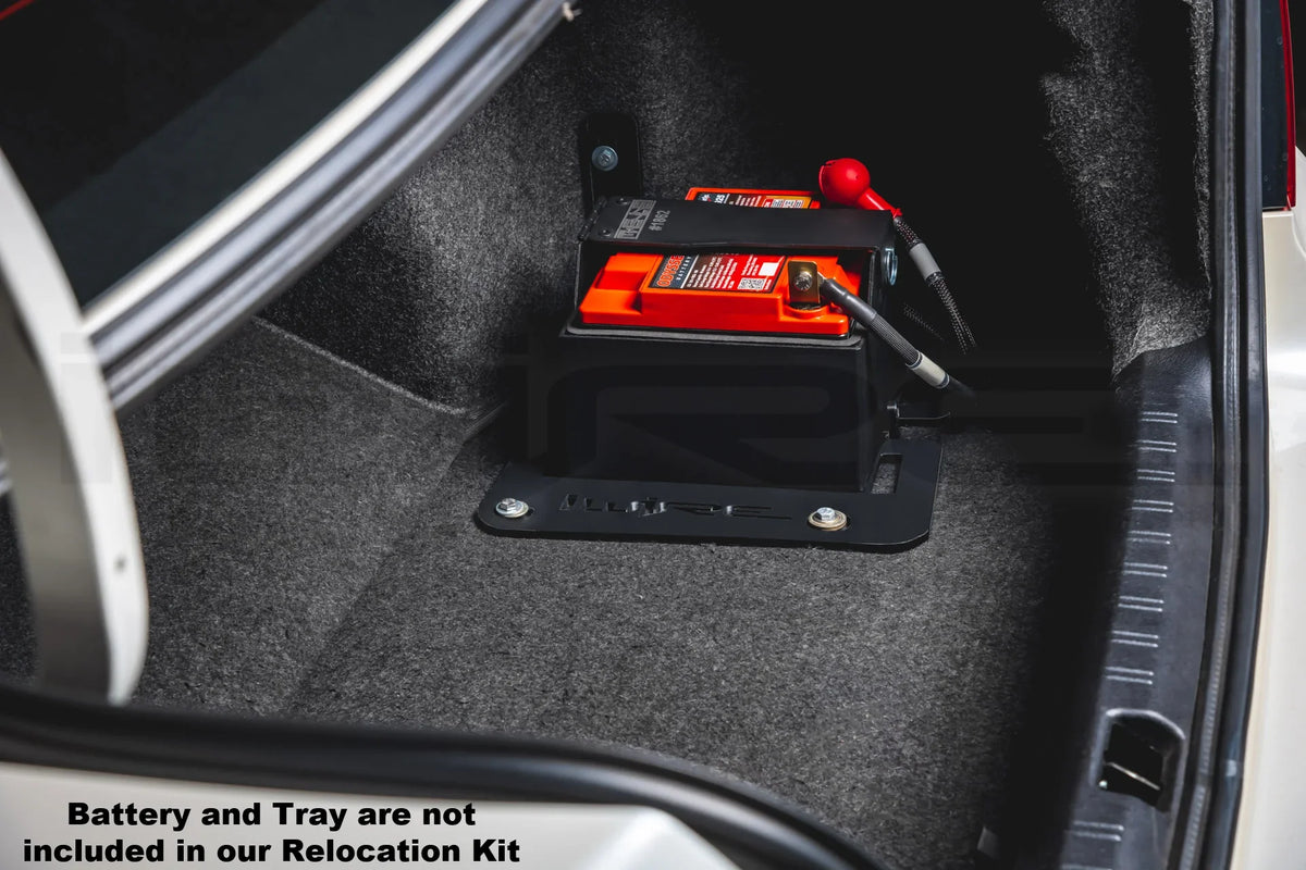 Mele Design - MeLe x iWire 900 Series Battery Relocation Kit for 2002 - 2007 Impreza by Mele Design - installed view