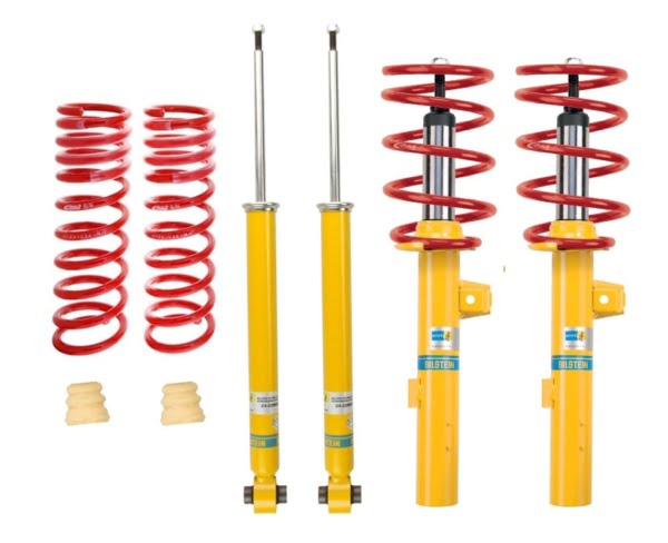 Bilstein B12 2004 BMW 525i Front and Rear Suspension Kit - 46-181190 for 2004-2007 BMW 5 Series - front view