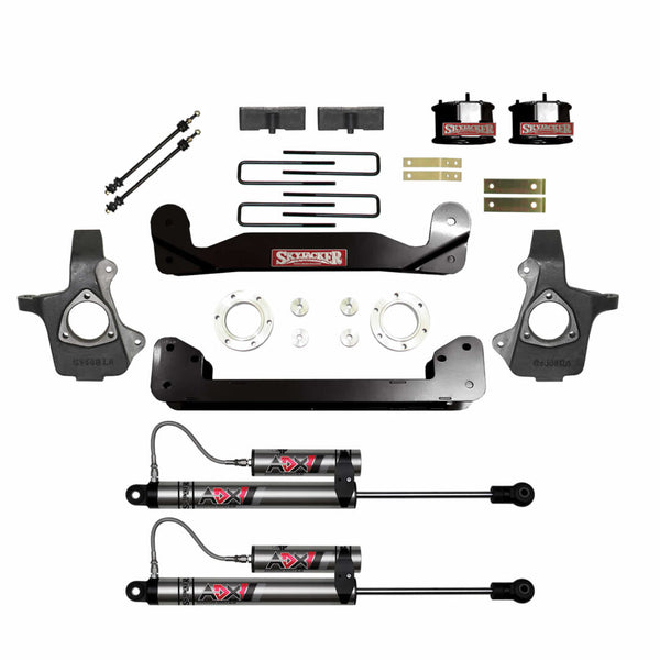 Skyjacker 14-18 Chevrolet Silverado 1500 4 In Suspension Lift Kit W/ Adx M2.0 Alum Monotube Shocks - C14460APK-XM