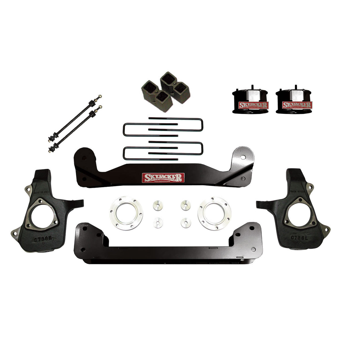 Skyjacker 4"KT,SPCR,ALUM,14> GM 1500 - C14460APK