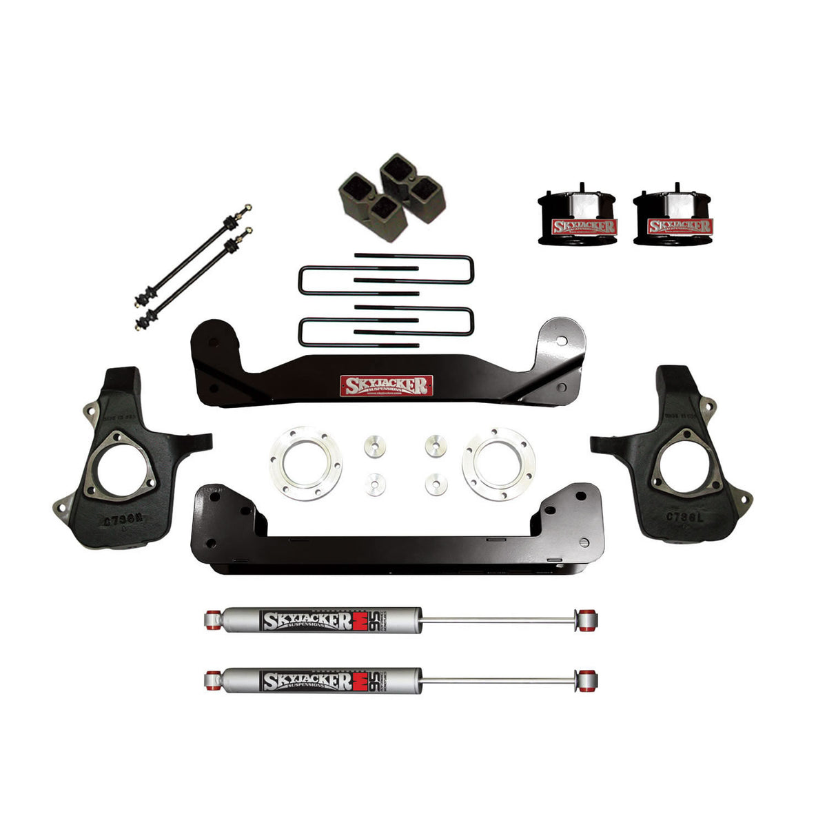 Skyjacker 4"KT,SPCR,STL,14>K1500MONOS - C14460PK-M