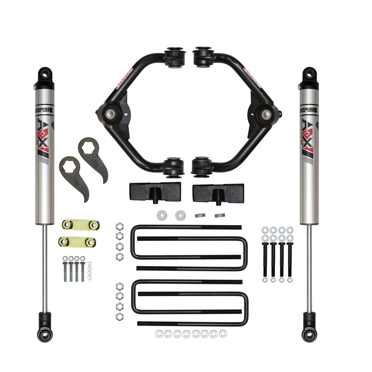 Skyjacker 20-25 Chevrolet Silverado 2500 Hd 3-3.5 In Susp Lift Kit W/ Adx M2.0 Alum Monotube Shocks - C20350KXM