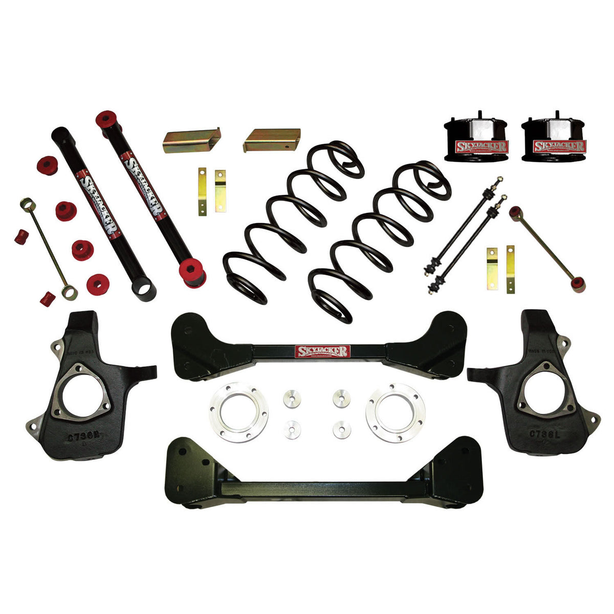 Skyjacker 4"KIT,07-13 GM 1500 SUV 4WD - C7360SK