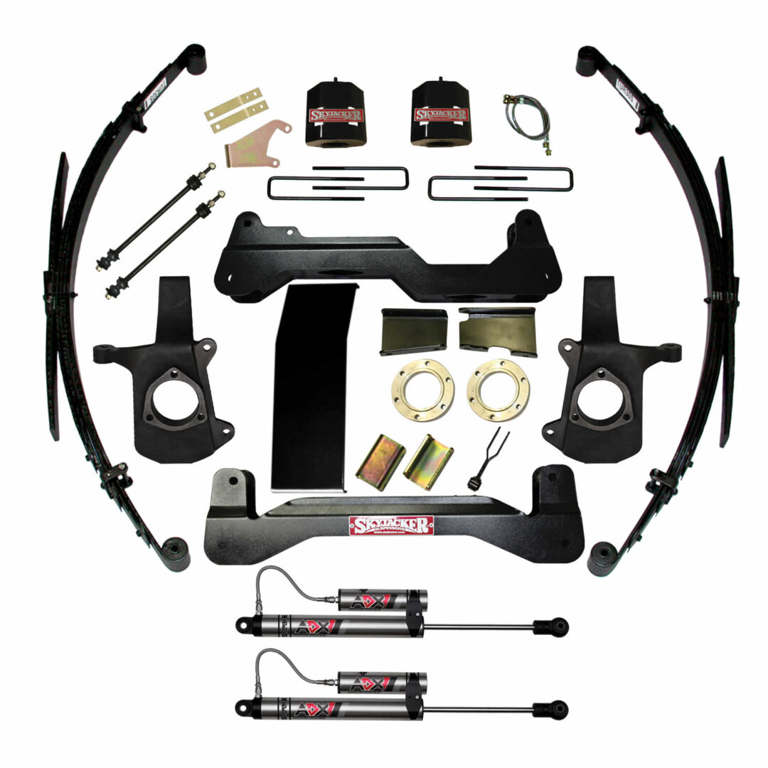 Skyjacker 07-13 GMC Silverado 1500 6in Suspension Lift Kit W/ ADX 2.0 Remote Reservoir Shocks - C7660PK-X