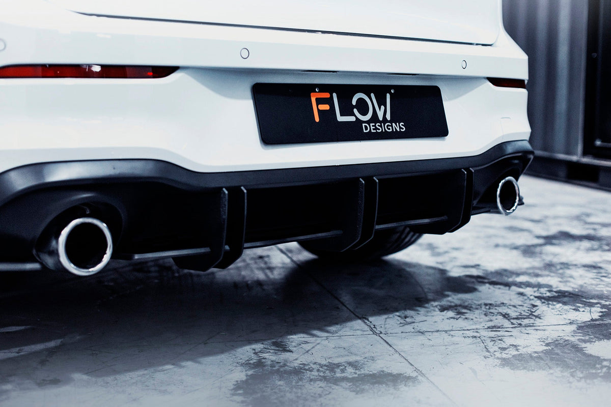 Flow Designs - MK8 Golf GTI Flow-Lock Rear Diffuser