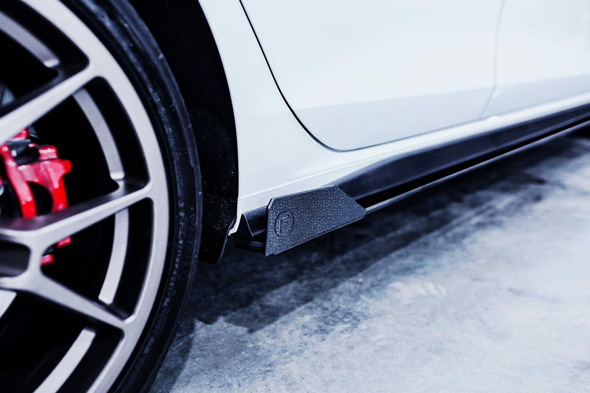 Flow Designs - MK8 Golf GTI Side Skirt Splitters (Pair)