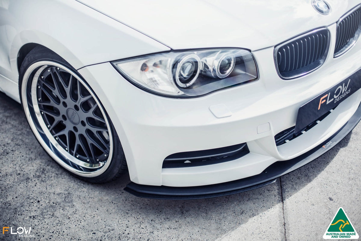 Flow Designs - E82 M Sport Front Lip Splitter V3