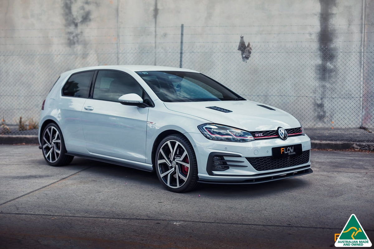 Flow Designs - MK7.5 Golf GTI Side Skirt Splitters (Pair)