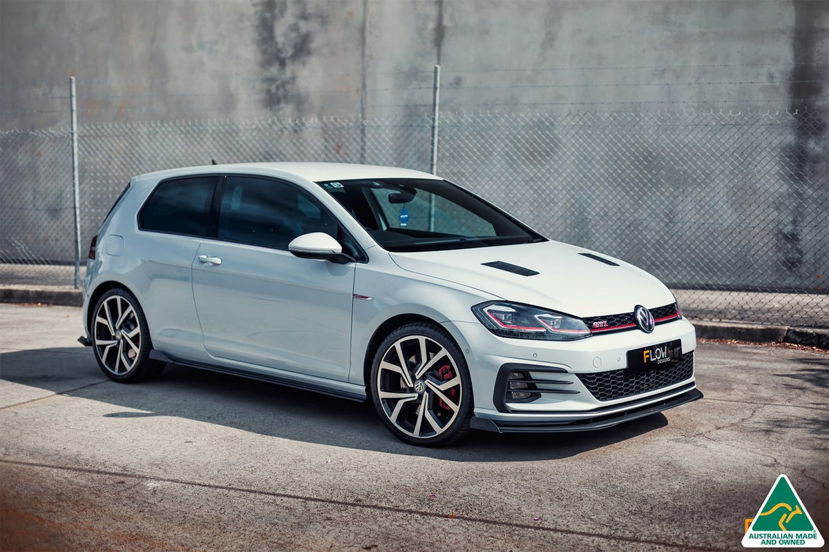 Flow Designs - MK7.5 Golf GTI Front Lip Splitter