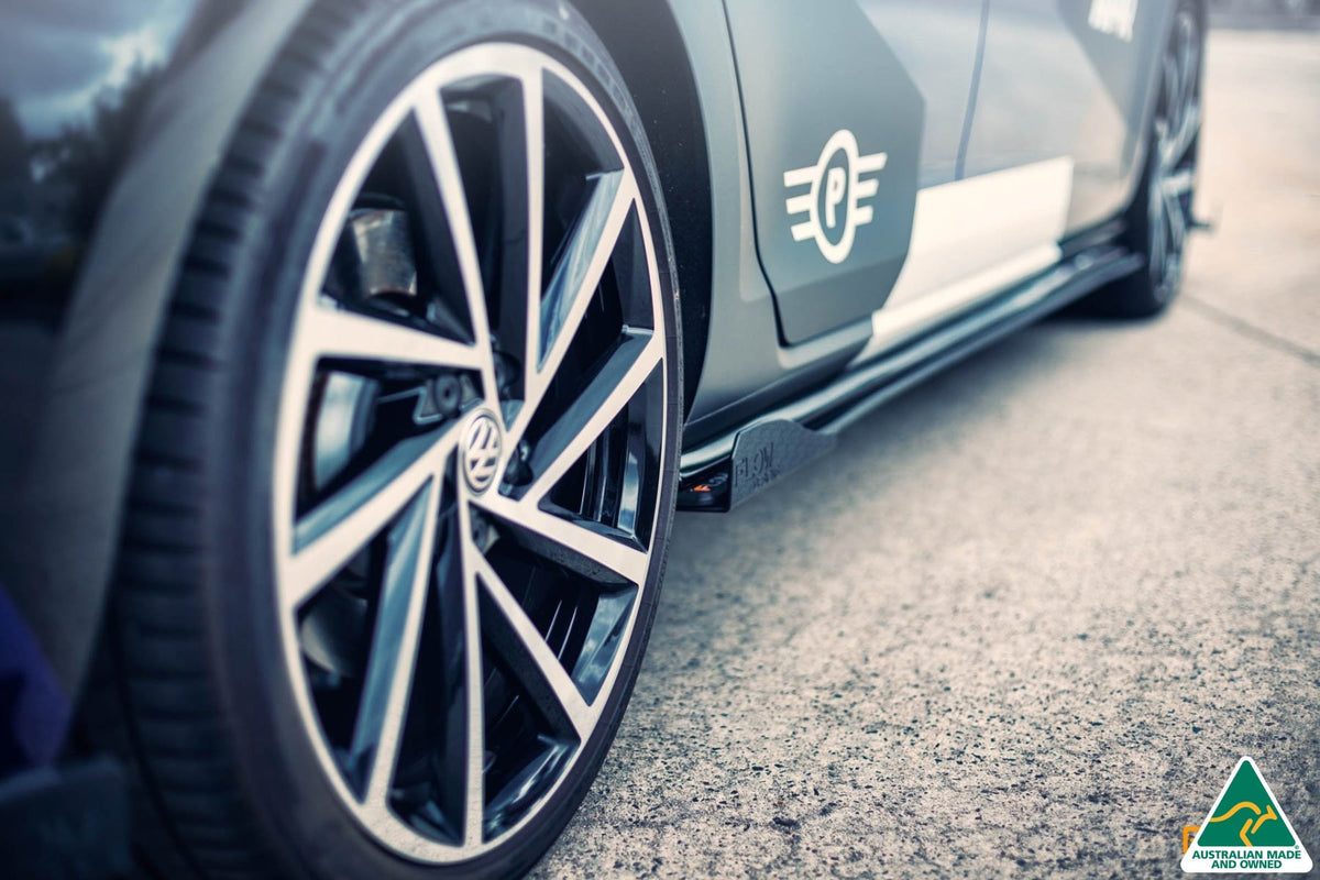 Flow Designs - MK7.5 Golf R Side Skirt Splitter Winglets (Pair)