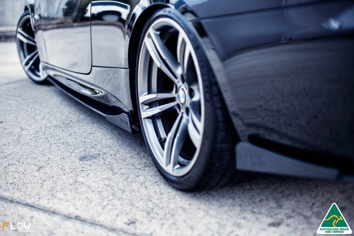 Flow Designs - E92 M Sport Side Skirt Splitters V3 (Pair)