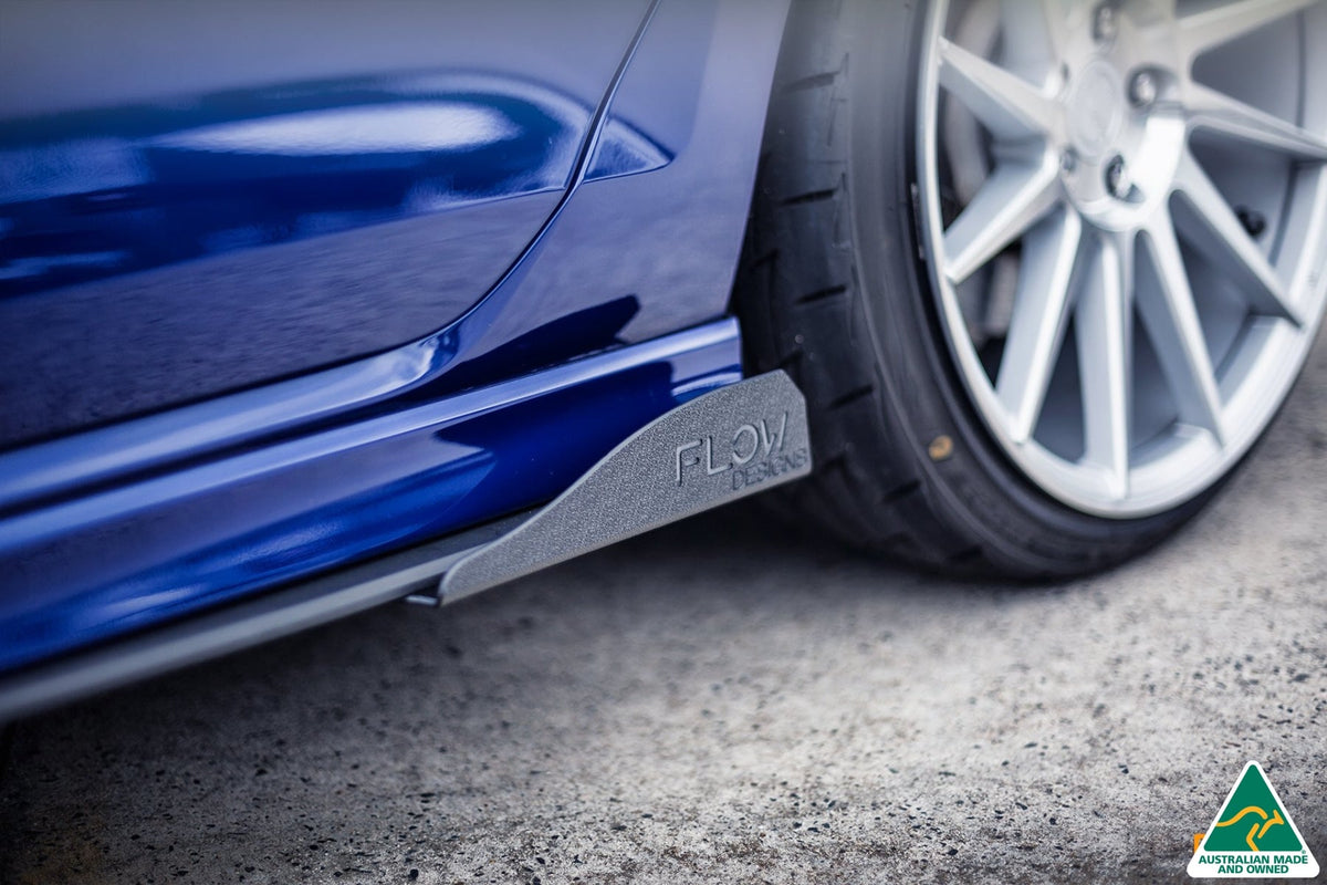 Flow Designs - MK7 Golf R Side Skirt Splitters V3 (Pair)