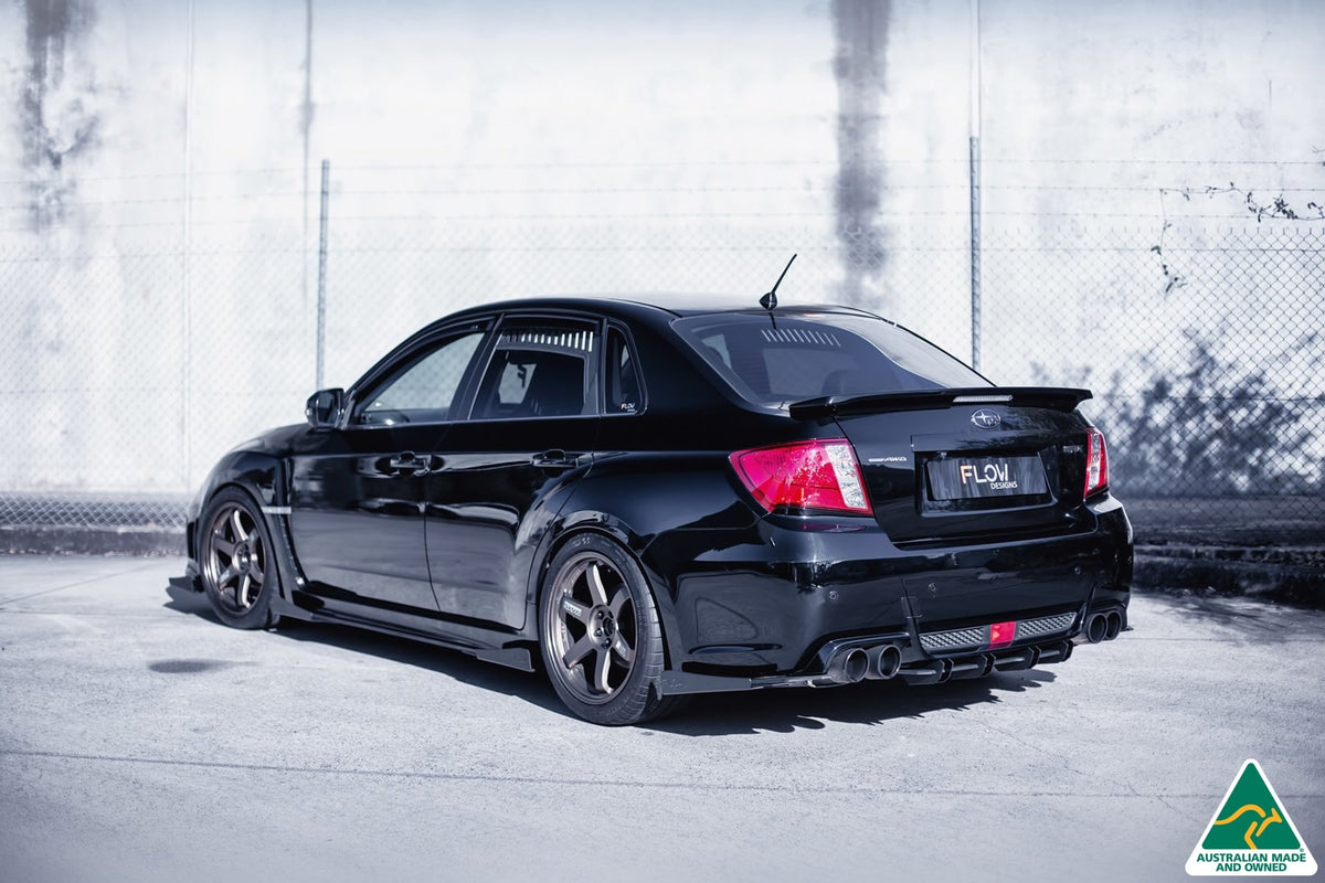 Flow Designs - Impreza WRX / STI G3 Sedan FL Rear Spats (Pair)