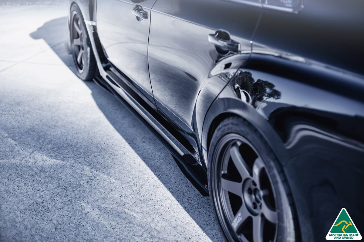 Flow Designs - Impreza WRX / STI G3 Sedan FL Side Skirt Splitters (Pair)