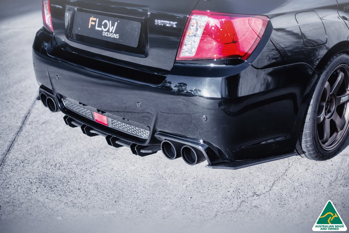 Flow Designs - Impreza WRX / STI G3 Sedan FL Rear Spats (Pair)
