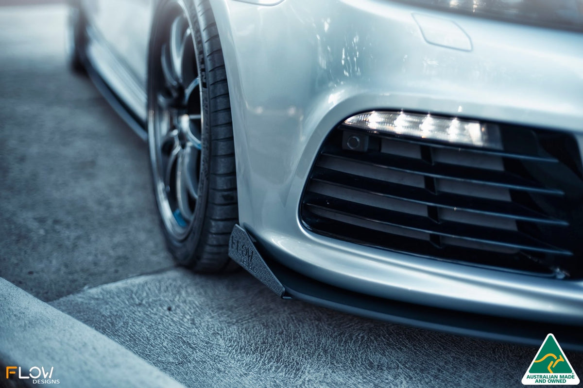 Flow Designs - MK6 Golf R Front Lip Splitter V3