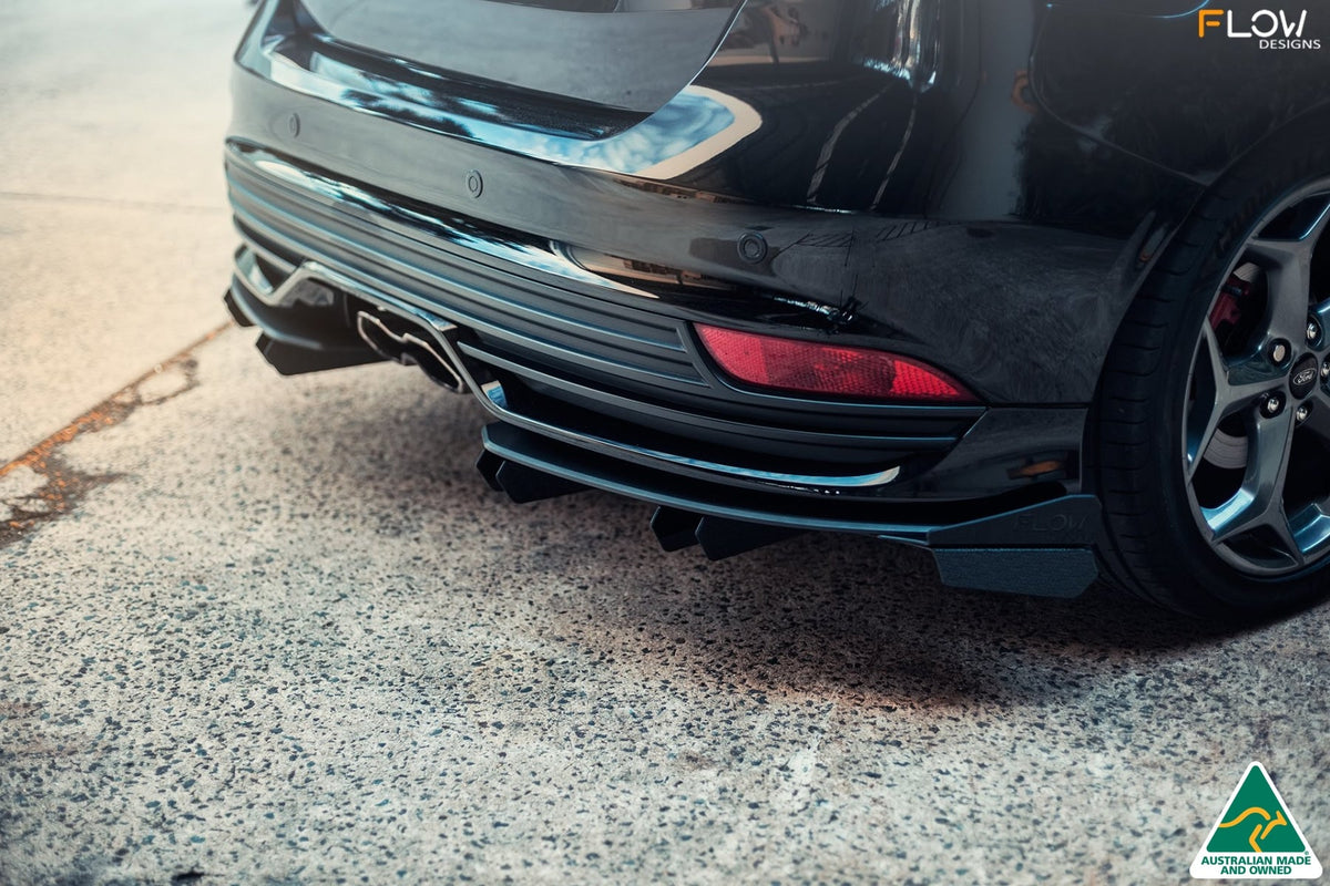 Flow Designs - MK3.5 Focus ST (Facelift) Rear Diffuser Set