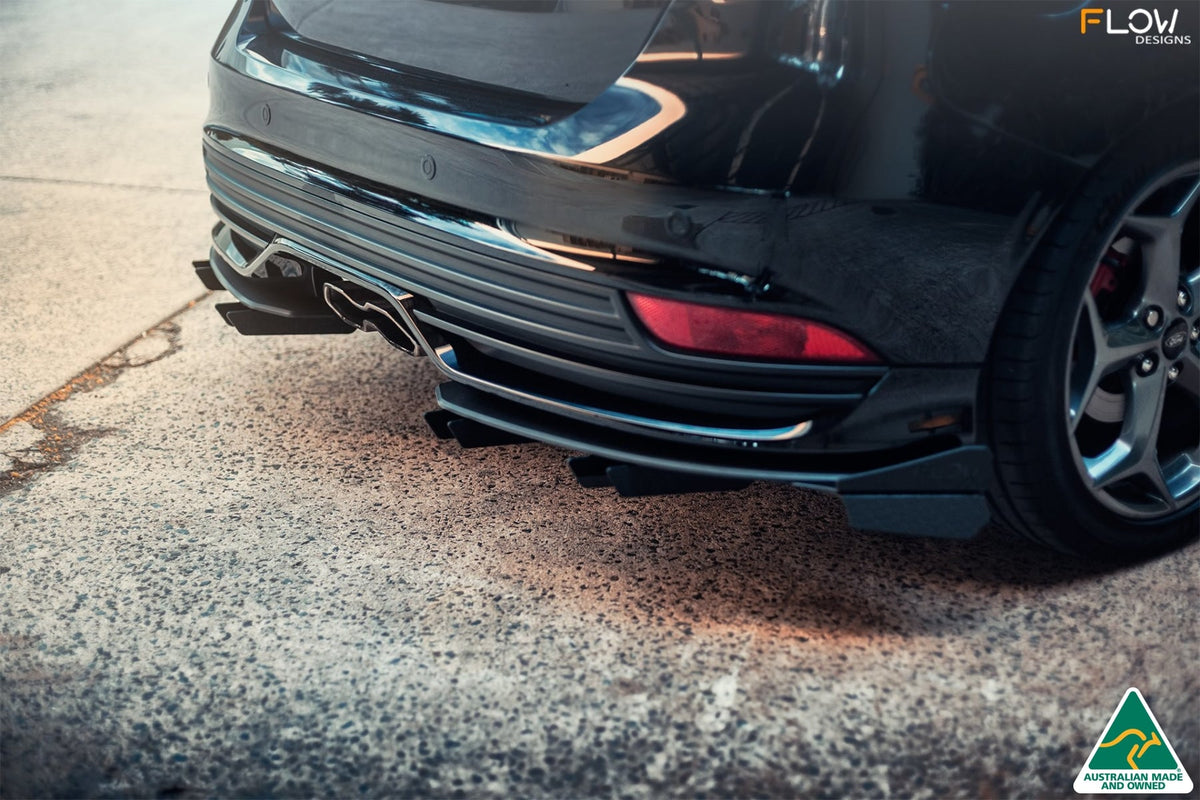 Flow Designs - MK3.5 Focus ST (Facelift) Rear Diffuser Set