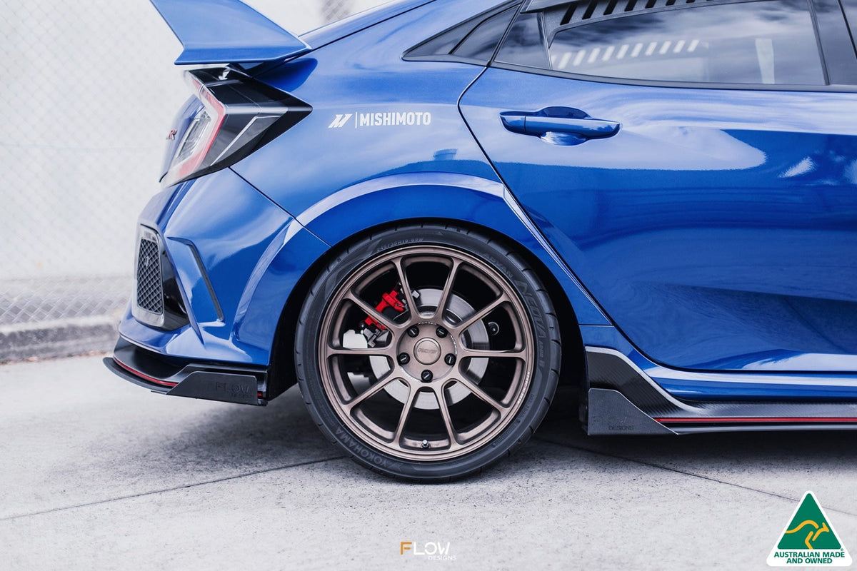 Flow Designs - FK8 Civic Type R Rear Spat Winglets (Pair)