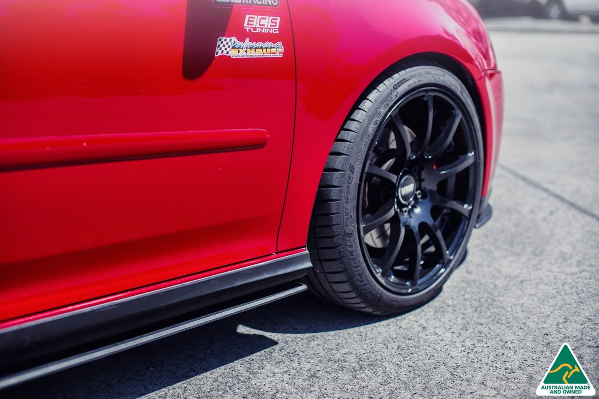 Flow Designs - MK5 Golf GTI Side Skirt Splitters (Pair)
