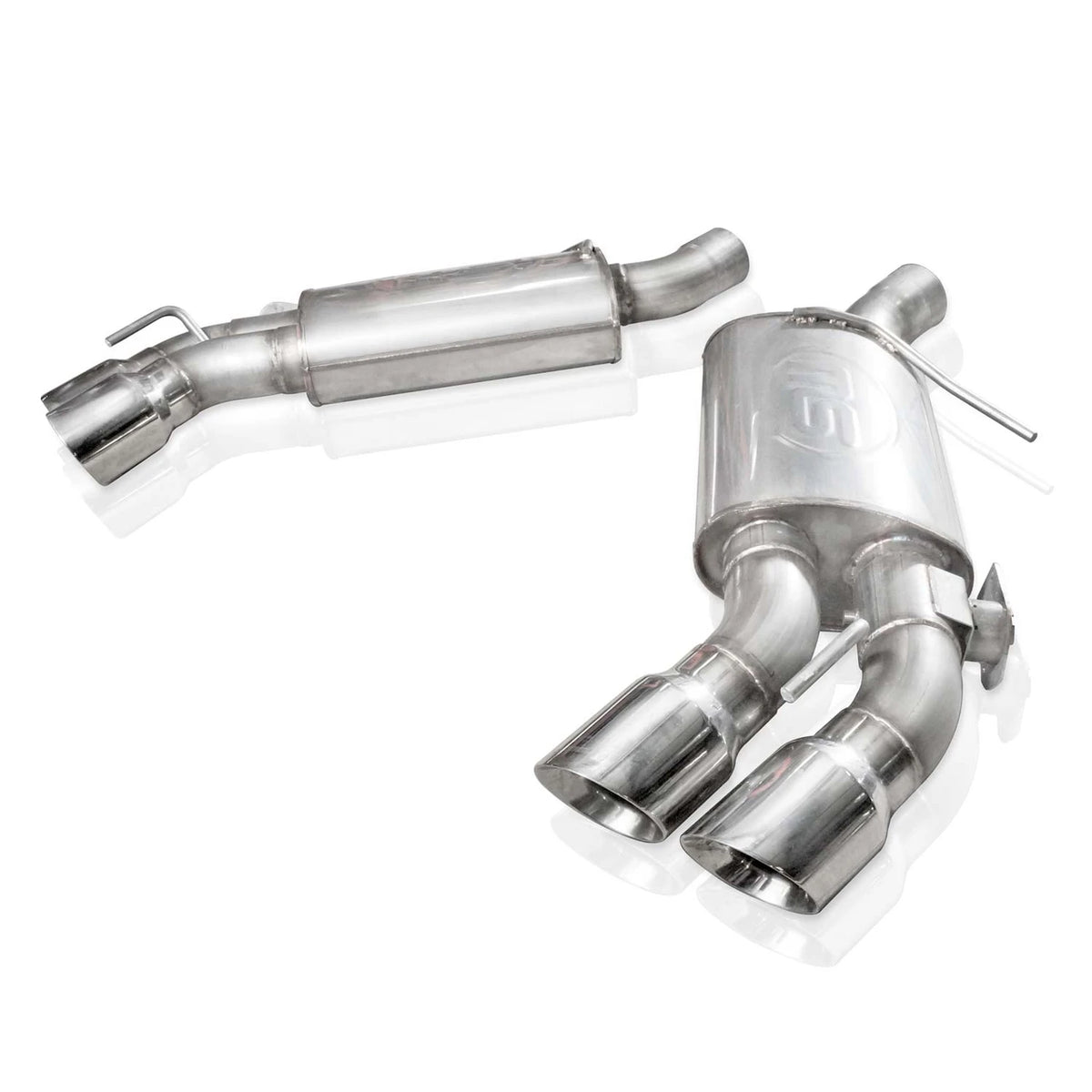Stainless Works - 2016-24 Chevy Camaro SS Axleback - CA16RVMKSFCR