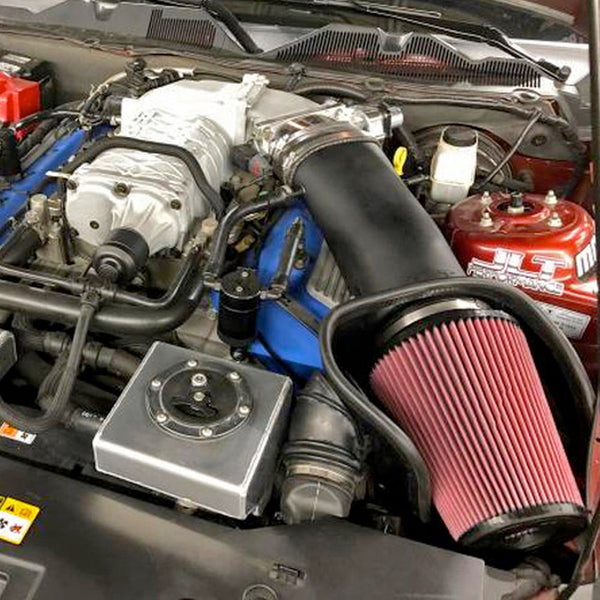 JLT SUPER BIG AIR INTAKE FOR 2010-2014 MUSTANG GT500 - TUNE REQUIRED - CAISP-GT500-10 by JLT Performance - front view