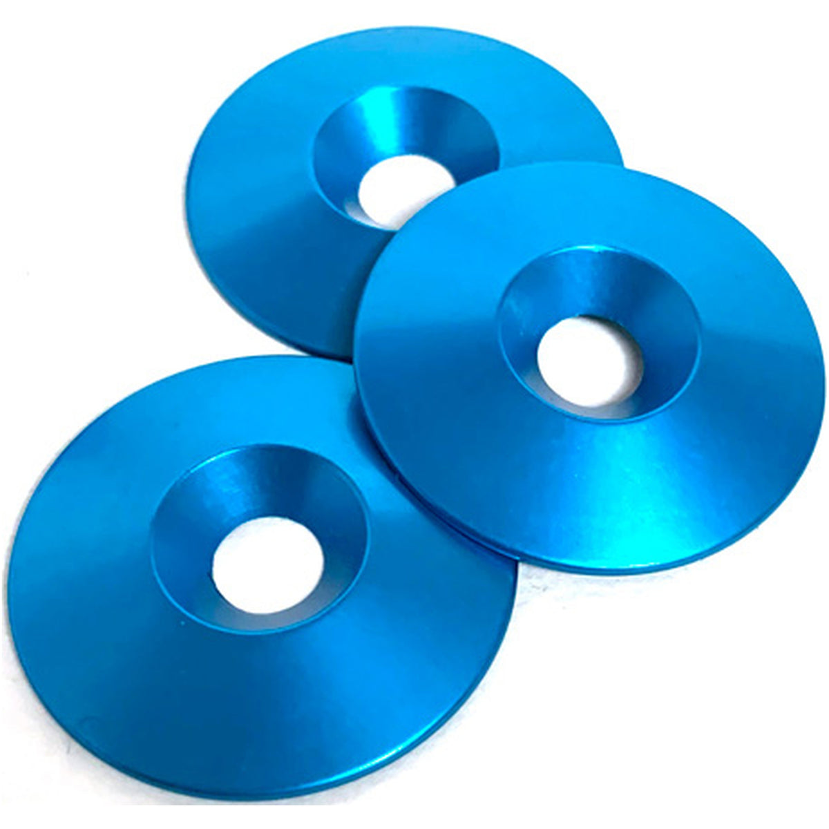 Camburg King Blue Fender Washer - 10 Pack (Incl. Washer/Bolt/Clip/Tab) - CAM-040142