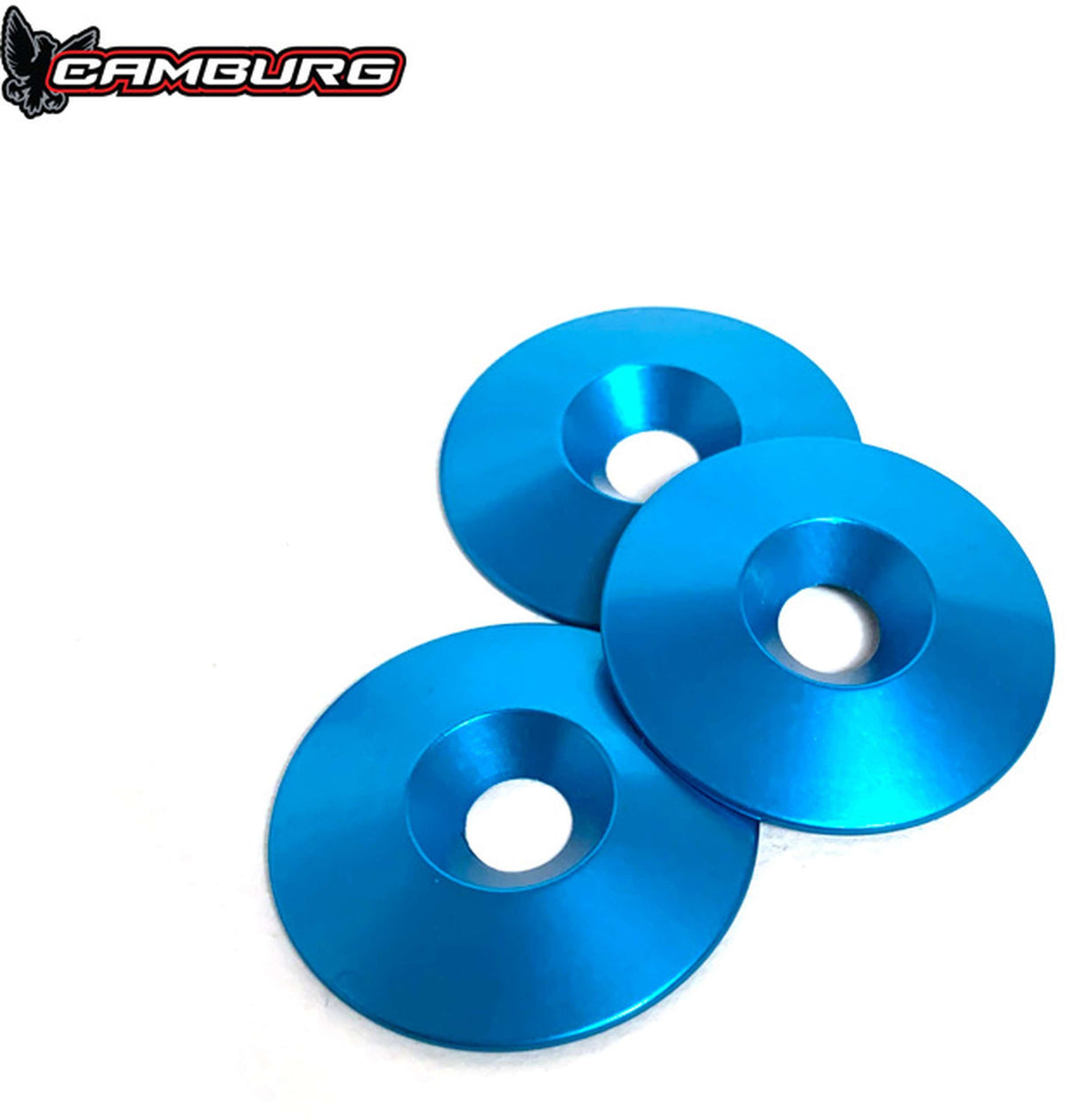 Camburg King Blue Fender Washer Only (10pk) - CAM-040143-10