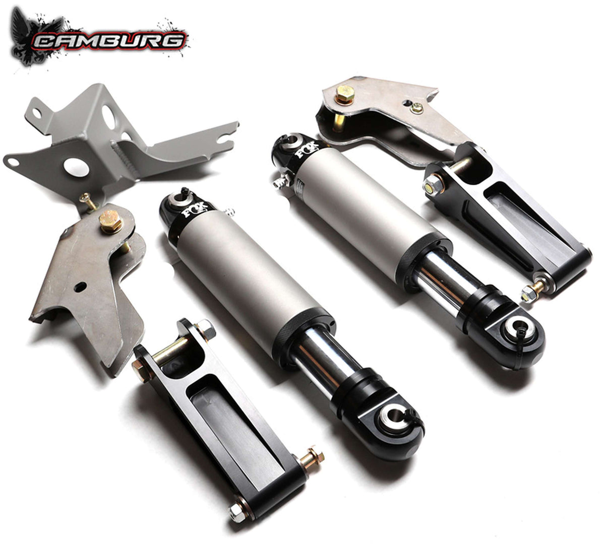Camburg 17-20 Ford F-150 Raptor Performance L/T Kit w/ Axles (Billet Uni UCA) (Grey) - CAM-110176-K-GRY